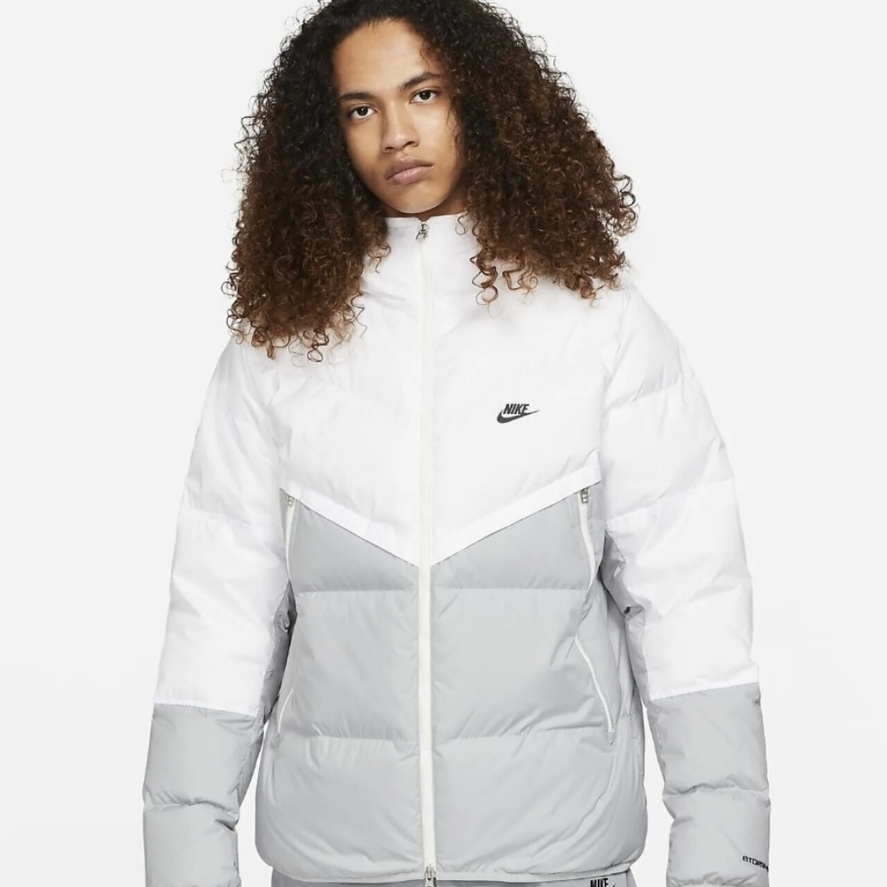 Nike Sportswear Storm-FIT Windrunner Puffer Jacket White - Picture 6 of 15